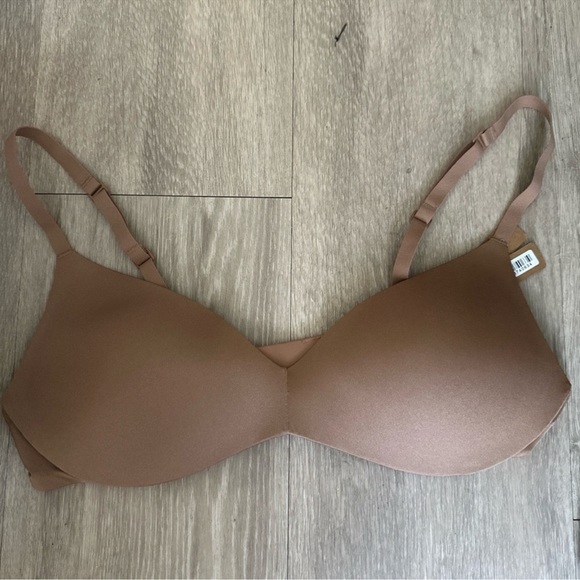 SKIMS Wireless Form Push Up Bra NWT 34A Sienna (1891) - Picture 2 of 4